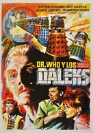 Dr. Who and the Daleks - Spanish Movie Poster (xs thumbnail)
