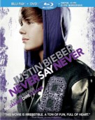 Justin Bieber: Never Say Never - Canadian Blu-Ray movie cover (xs thumbnail)