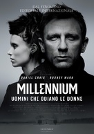 The Girl with the Dragon Tattoo - Italian Movie Poster (xs thumbnail)