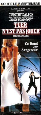 The Living Daylights - French Movie Poster (xs thumbnail)