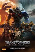 Transformers: The Last Knight - Australian Movie Poster (xs thumbnail)