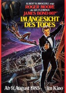 A View To A Kill - German Advance movie poster (xs thumbnail)