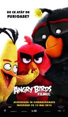 The Angry Birds Movie - Romanian Movie Poster (xs thumbnail)