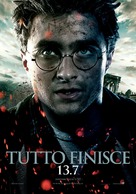 Harry Potter and the Deathly Hallows - Part 2 - Italian Movie Poster (xs thumbnail)