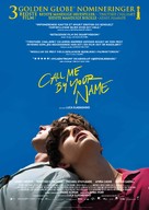 Call Me by Your Name - Danish Movie Poster (xs thumbnail)