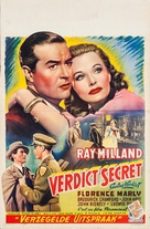 Sealed Verdict - Belgian Movie Poster (xs thumbnail)