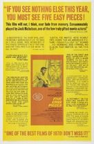 Five Easy Pieces - Movie Poster (xs thumbnail)