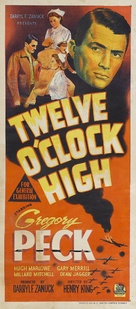 Twelve O&#039;Clock High - Australian Movie Poster (xs thumbnail)