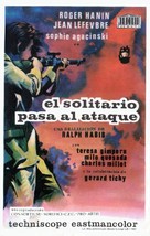 Le solitaire passe &agrave; l&#039;attaque - Spanish Movie Poster (xs thumbnail)