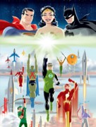 Justice League: The New Frontier - Key art (xs thumbnail)