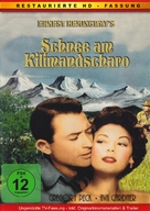 The Snows of Kilimanjaro - German DVD movie cover (xs thumbnail)
