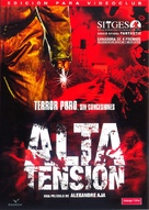 Haute tension - Spanish DVD movie cover (xs thumbnail)