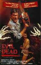 The Evil Dead - French VHS movie cover (xs thumbnail)