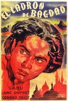 The Thief of Bagdad - Argentinian Movie Poster (xs thumbnail)