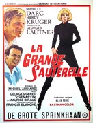 La grande sauterelle - Belgian Movie Poster (xs thumbnail)