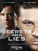 &quot;Secrets &amp; Lies&quot; - Movie Poster (xs thumbnail)
