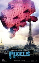Pixels - German Movie Poster (xs thumbnail)