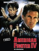 American Ninja 4: The Annihilation - German DVD movie cover (xs thumbnail)