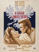 L&#039;aigle &agrave; deux t&ecirc;tes - French Movie Poster (xs thumbnail)