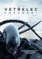 Alien: Covenant - Czech DVD movie cover (xs thumbnail)