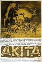 When Dinosaurs Ruled the Earth - Swedish Movie Poster (xs thumbnail)