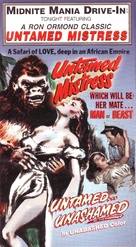 Untamed Mistress - VHS movie cover (xs thumbnail)