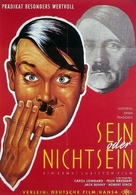 To Be or Not to Be - German Movie Poster (xs thumbnail)