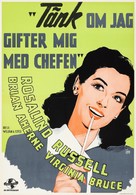 Hired Wife - Swedish Movie Poster (xs thumbnail)