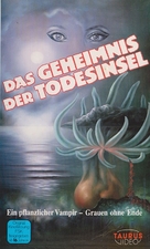 Isla de la muerte, La - German VHS movie cover (xs thumbnail)