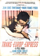 Trans-Europ-Express - Italian Movie Poster (xs thumbnail)