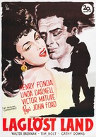 My Darling Clementine - Swedish Movie Poster (xs thumbnail)