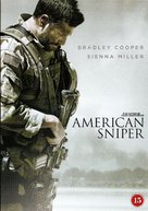 American Sniper - Danish DVD movie cover (xs thumbnail)