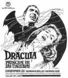 Dracula: Prince of Darkness - Spanish Movie Poster (xs thumbnail)