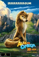 Alpha and Omega - Hungarian Movie Poster (xs thumbnail)
