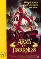 Army of Darkness - Swedish DVD movie cover (xs thumbnail)