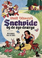 Snow White and the Seven Dwarfs - Danish Movie Poster (xs thumbnail)