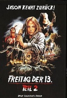 Friday the 13th Part 2 - German Blu-Ray movie cover (xs thumbnail)