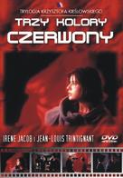 Trois couleurs: Rouge - Polish DVD movie cover (xs thumbnail)