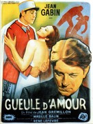 Gueule d&#039;amour - French Movie Poster (xs thumbnail)