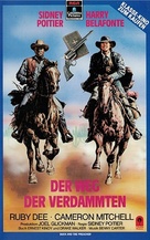 Buck and the Preacher - German VHS movie cover (xs thumbnail)