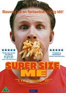 Super Size Me - Danish DVD movie cover (xs thumbnail)