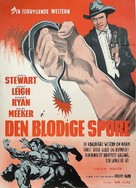 The Naked Spur - Danish Movie Poster (xs thumbnail)