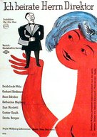 Ich heirate Herrn Direktor - German Movie Poster (xs thumbnail)