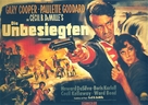 Unconquered - German Movie Poster (xs thumbnail)