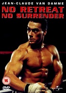 No Retreat, No Surrender - British DVD movie cover (xs thumbnail)