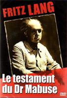 Das Testament des Dr. Mabuse - French DVD movie cover (xs thumbnail)
