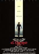 The Crow - Spanish Movie Poster (xs thumbnail)