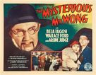 The Mysterious Mr. Wong - Movie Poster (xs thumbnail)