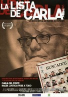 La liste de Carla - Spanish Movie Poster (xs thumbnail)