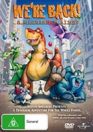 We&#039;re Back! A Dinosaur&#039;s Story - Australian DVD movie cover (xs thumbnail)